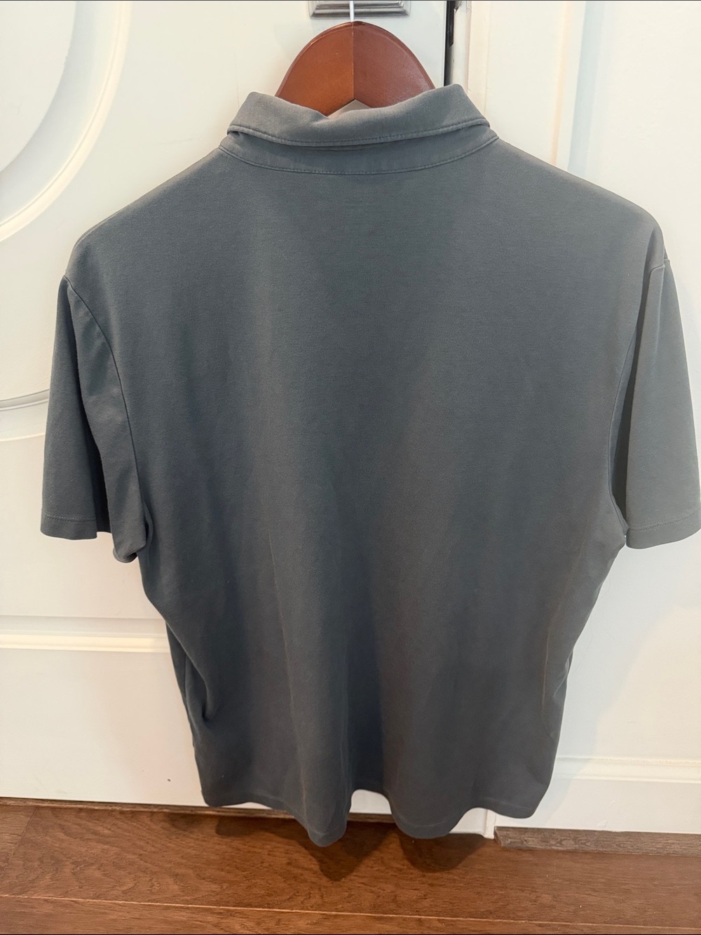 Charles Tyrwhitt Men's Short Sleeve Polo - Slate Gray - Picture 3 of 3
